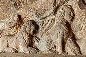 Mamallapuram - Tamil Nadu. Krishna Mandapam.